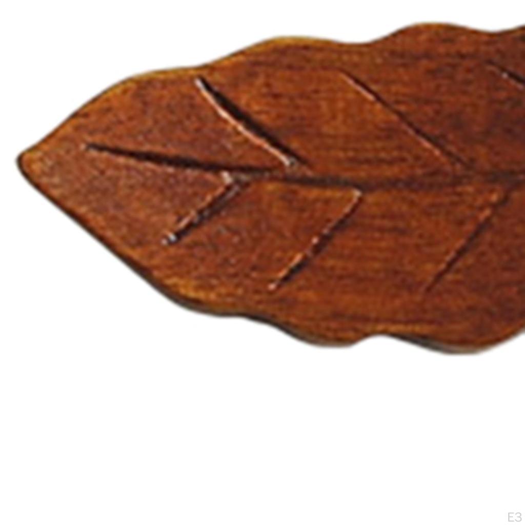 10 Pieces Wooden Chopstick Holders Rest Chopsticks Spoon for Fork