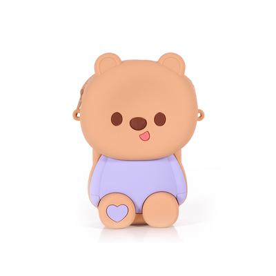 Игрушки Медвежонок Разноцветная Круглая Сумка на Плечо