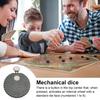 Механические игральные кости, напечатанные на 3D-принтере, портативные игральные кости для путешествий, вращающиеся игральные кости из PLA, рулетка, игрушка-фиджет для детей и взрослых, семейный ночной бар, вечеринка, настольная игра, реквизит