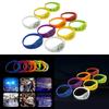 10pcs Voice Control LED Light Bracelets Glow in Dark Party Supplies for Concerts