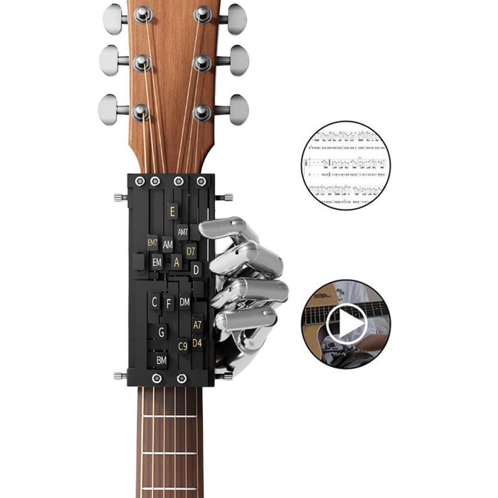 Folpus Guitar Auxiliary Key Auxiliary Device Easy To Press Acoustic Guitar Guitar Auxiliary Device Family Guitar Learning