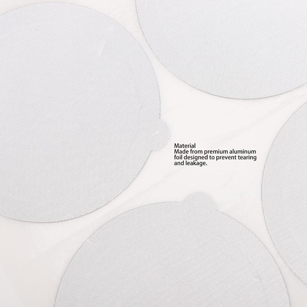 100 Pcs set Compatible Coffee Pod Stickers Self Adhesive Capsule Cover Seals For Coffee Capsules