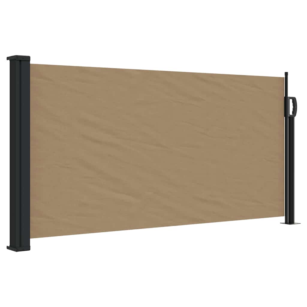 Vidaxl Zwijana Markiza Boczna, Taupe, 100X300 Cm