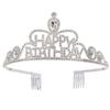 Happy Birthday Crown Crown Birthday Headwear Bride Children Party Crown Hair Band