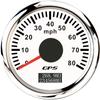 ELING 52mm GPS Speedometer 30M 0-60M 80MPH 120M 0-200MPH Odometer with 7 Colors Backlight for Car Truck Boats