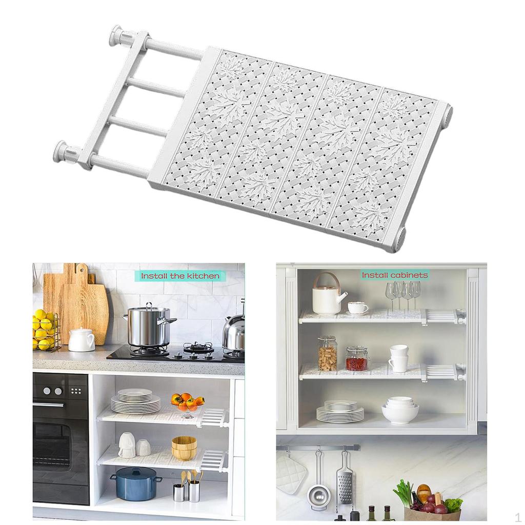 Регулируемая полка для хранения органайзера, 1 шт., выдвижная