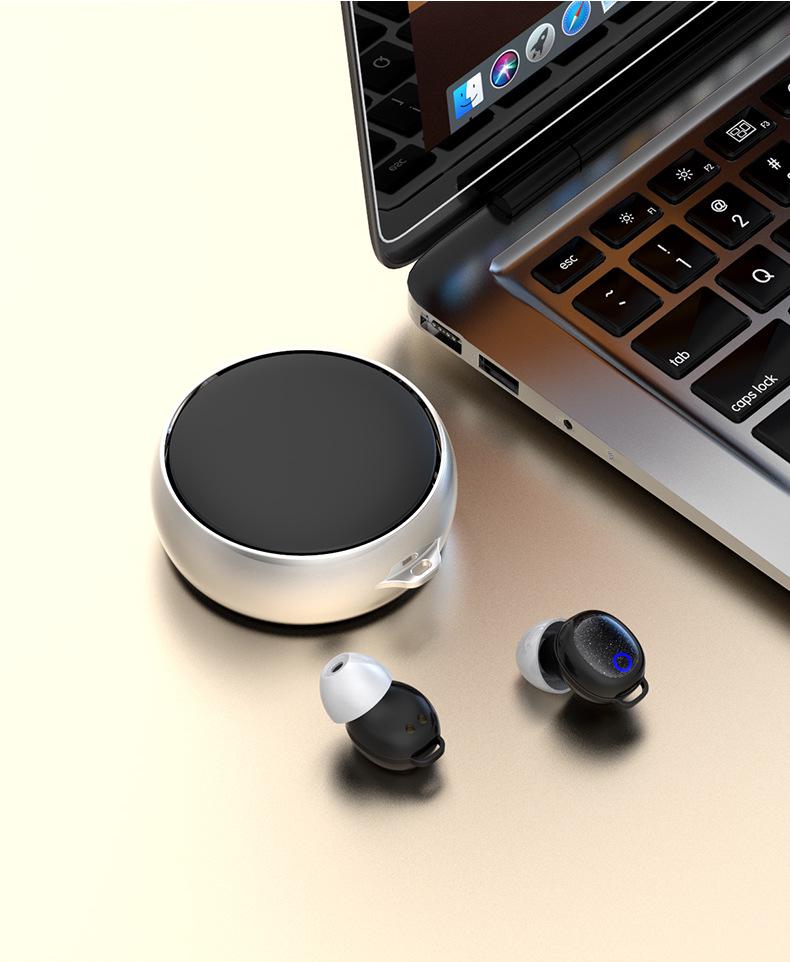 AI-KJ 5.4 Мини Bluetooth-наушники для сна, 7-уровневая водонепроницаемость, Универсальная посадка