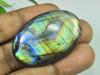 29X44MM Natural Labradorite Multi Purple Oval Cabochon Loose Gemstone 231Cts SK-4031