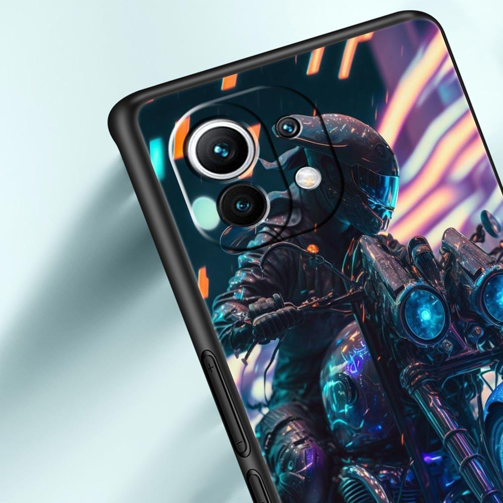 Чехол-сумка для телефона на мотоцикл для Xiaomi Mi 17 Pro Max 15 14 13 12 11 Ultra 15T 14T 13T 12T 11T Pro Lite Мягкий ТПУ корпус Fundas Сумка