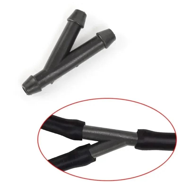 18-90x Тройник для шланга омывателя лобового стекла типа T Y I, форсунка для шланга омывателя, шланг для воды для очистки стеклоочистителя, соединитель шланга, автомобильные аксессуары