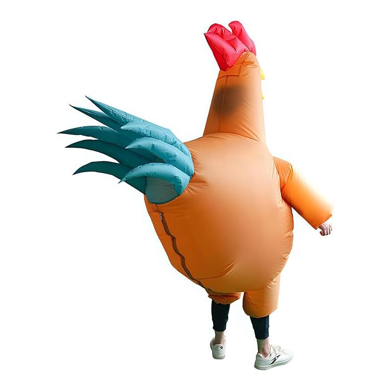 Надувной костюм «Цыпленок Ананас», для взрослых