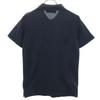 RAF BY RAF SIMONS Short Sleeve Polo Shirt S Black Kanoko Fabric Men's Used