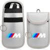 BBIS5 Car Key Case Signal Blocker Bag RFID Shielding Pocket Key Protector Anti-Theft Pouch For BMW E46 E90 E60 F30 F10 E39 E36 E87 E90