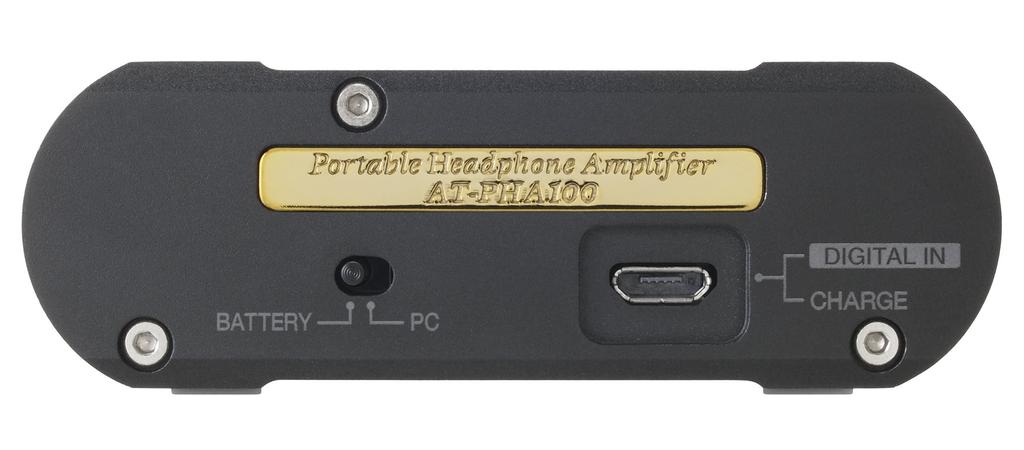 Портативный усилитель для наушников, совместимый с источником звука высокого разрешения audio-technica AT-PHA100