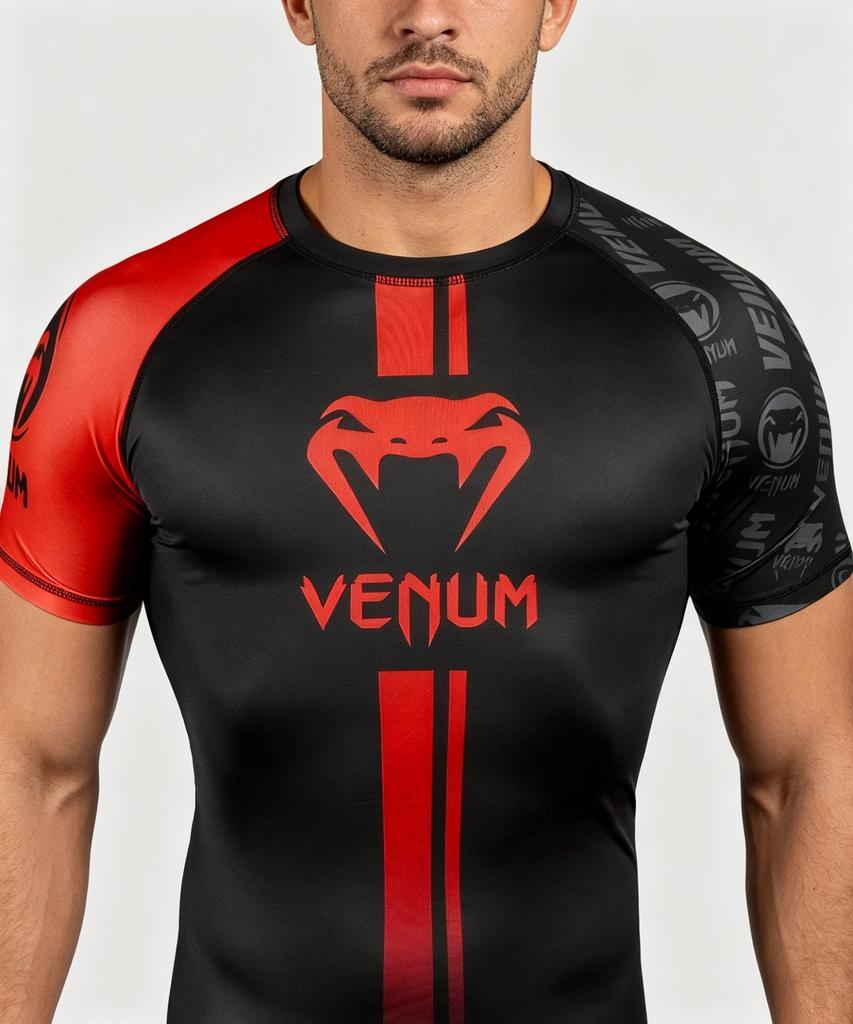 2026 Men's Sports Compression Short-sleeve T-shirt Quick-dry Breathable Gym Training Top
