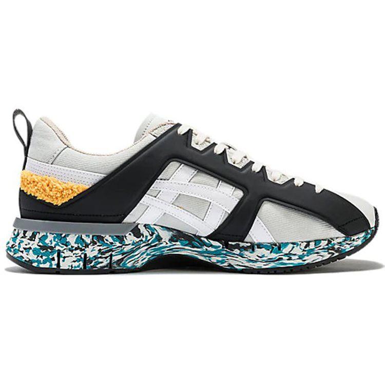 ONITSUKA TIGER Fabilac Повседневные Удобные Нескользящие Износостойкие Легкие Низкие Кроссовки Стиль Жизни Унисекс Белый Синий С Узором 1183A775-020
