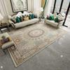 American Retro Ins Style Living Room Ethnic Carpet Decoration Bedroom Anti Slip Washable Bedroom Fully Rug Large Area Office Mat