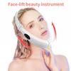 V-Face Lifting Beauty Device EMS Face Slimming V-образный красный/синий светотерапевтический массажер для лица Инструмент для удаления двойного подбородка