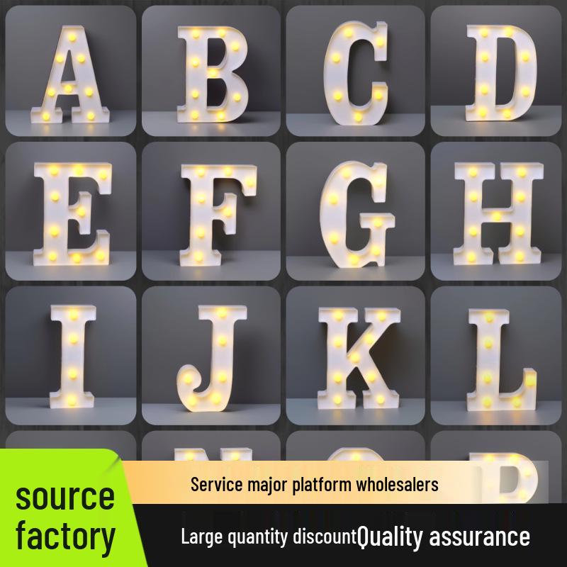 22 см светодиодные буквы и цифры для мероприятий - Идеально для дней рождения и предложений.