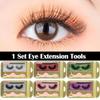 Eye Makeup Accessories Easy Fanning Eyelash Extensions Fairy Devil Faux Volume Japanese Cils So S1S0