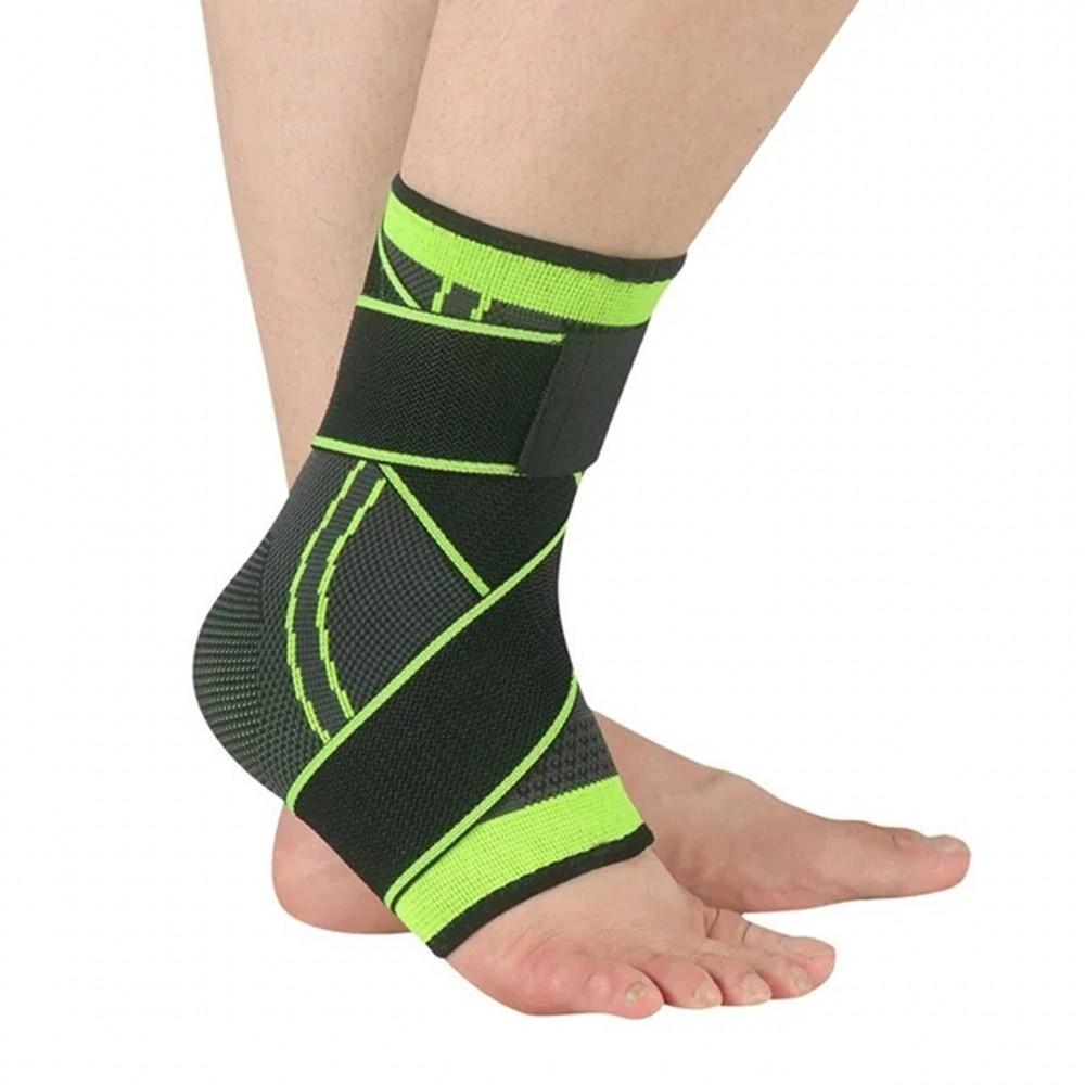 Nylon Adjustable Sports Ankle Support Compression Ankle Brace Protector Elastic Warm Breathable Ankle Fixed Ankle Protector