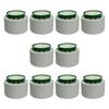 10Pcs Aquarium Water Plant Weights with Basket and Cotton Fillers Ceramic Aquarium Plant Rings For Aquarium Decoration