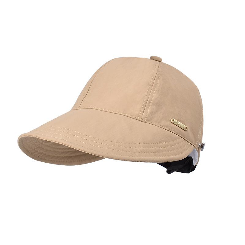 Шляпа от солнца, весенне-летняя рыбацкая шляпа, уличная женская однотонная шляпа-ведро, шляпа-ведро