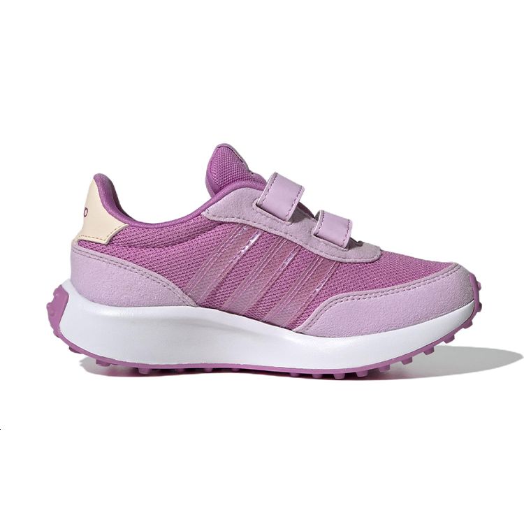 Adidas Neo Run 70S Non-Slip Shock Absorption Durable Low-Top Casual Shoes Kids Sneakers Pink GW1493