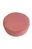 Kinku Floor Cushion Round 40 High Resilience Sucre (Faux Suede, Pink)