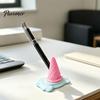 Creative Ice Cream Decor 3D Printed Melting Pen Holder, Novelty Cone Desk Desktop Storage Container Stand, Funny Organizer, Decorative Figurine