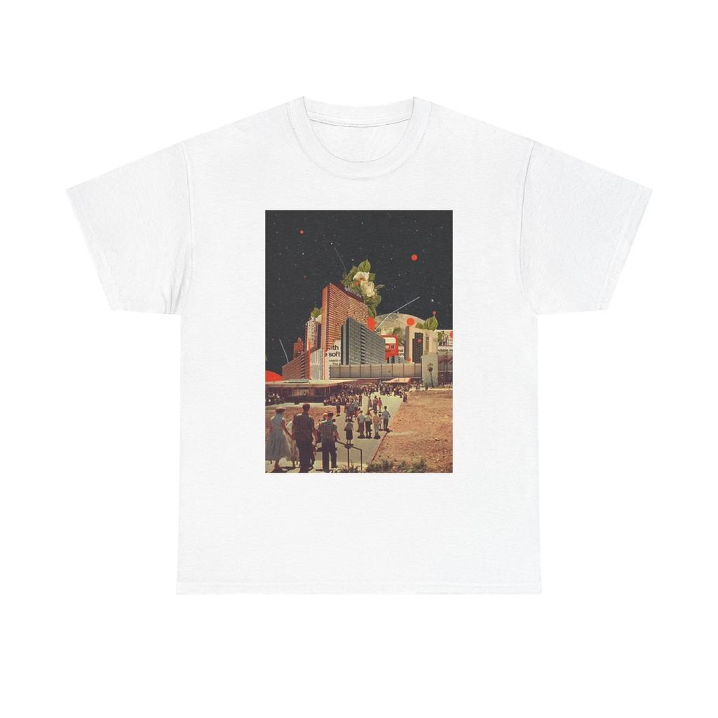 Men's and Women's T-shirts Outer Space Graphic