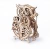 Tsukurundesu® Moving 3D Wooden Puzzle Series (LK503 Owl Clock) with Japanese Instructions