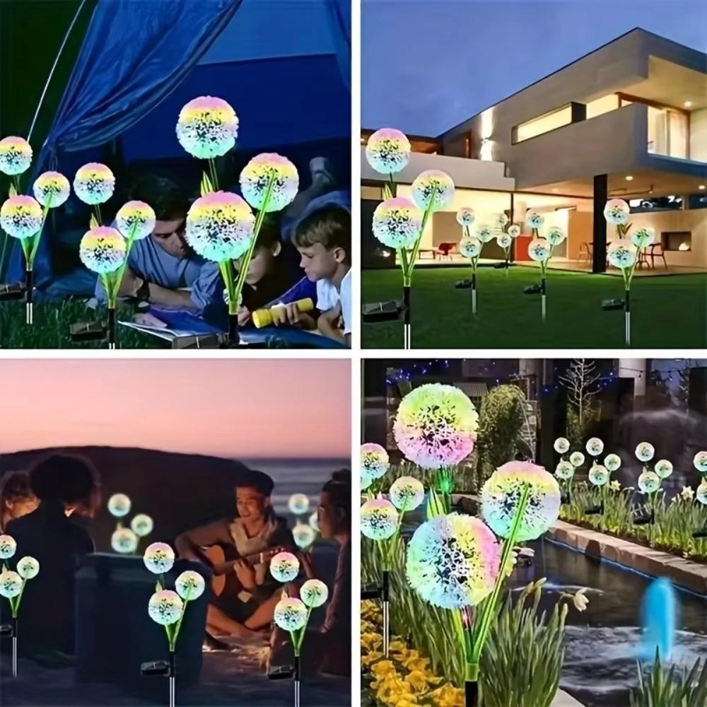 Waterproof Dandelion Lights Solar Powered Solar Yard Lights New Solar Outdoor Lights