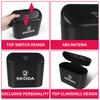 MPLP2 ABS Car Trash Hanging Storage Bin Decor For Skoda Octavia A5 Superb Old Febia Roomster 2013 2005-2008 Rapid Roomster Kodiaq Yeti