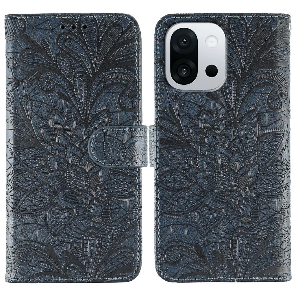 For OnePlus 13T 5G Case Lace Flowers PU Leather Flip Wallet Phone Cover
