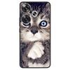 For Xiaomi Poco M6 4G Case Shockproof Soft Silicone TPU Bumper for Poco M6 4G Cover PocoM6 4G 2024 Lovely Luxury Cartoon Fundas