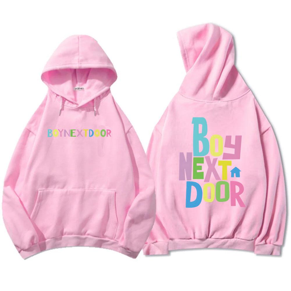 BOYNEXTDOOR Band Hoodies Sudaderas Мужская/Женская Одежда Длинный