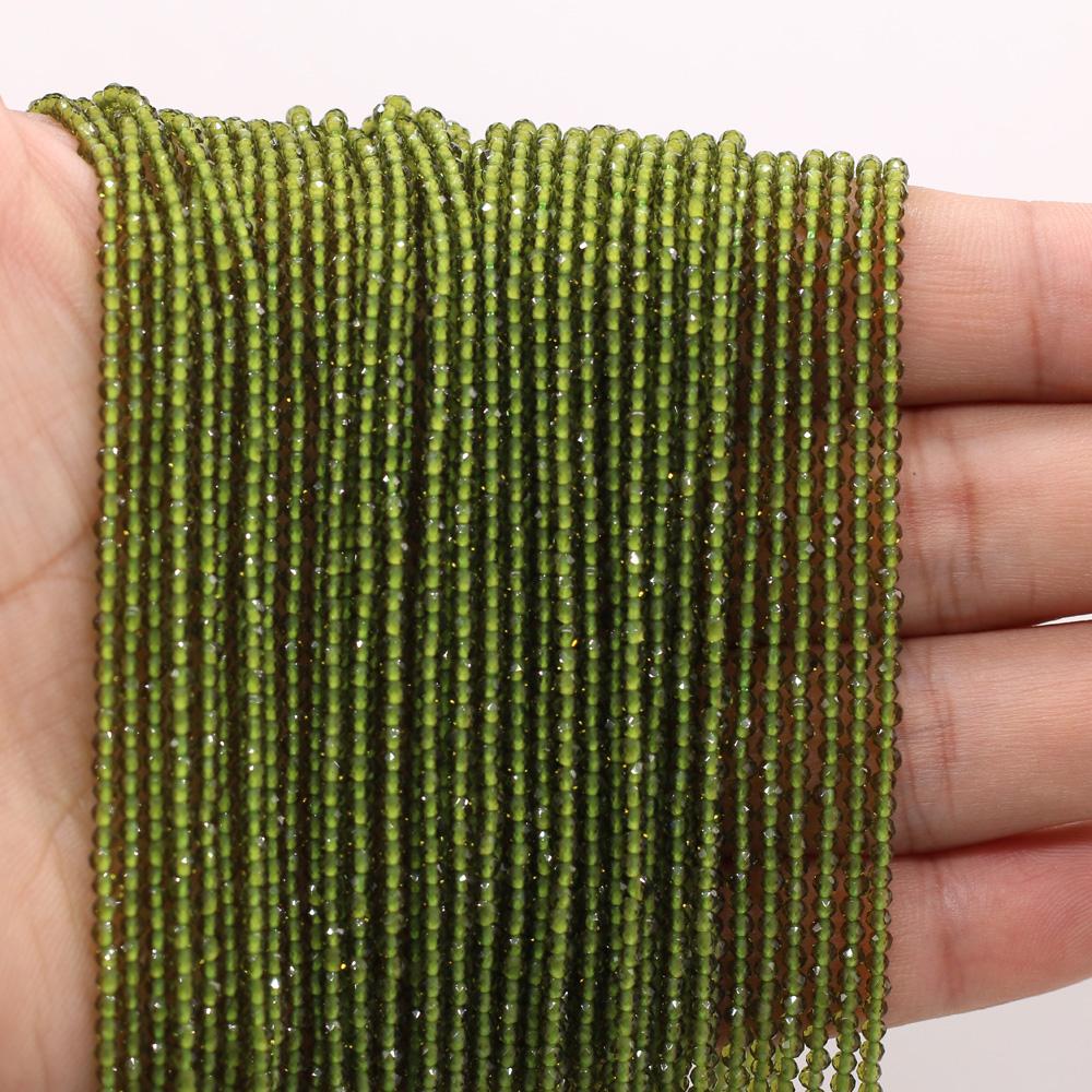 3-ниточные бусины из шпинели из натурального камня 2 мм, маленькие свободные бусины-разделители для изготовления ювелирных изделий, ожерелья, браслета, браслета, серег, аксессуаров, бисера 38 см