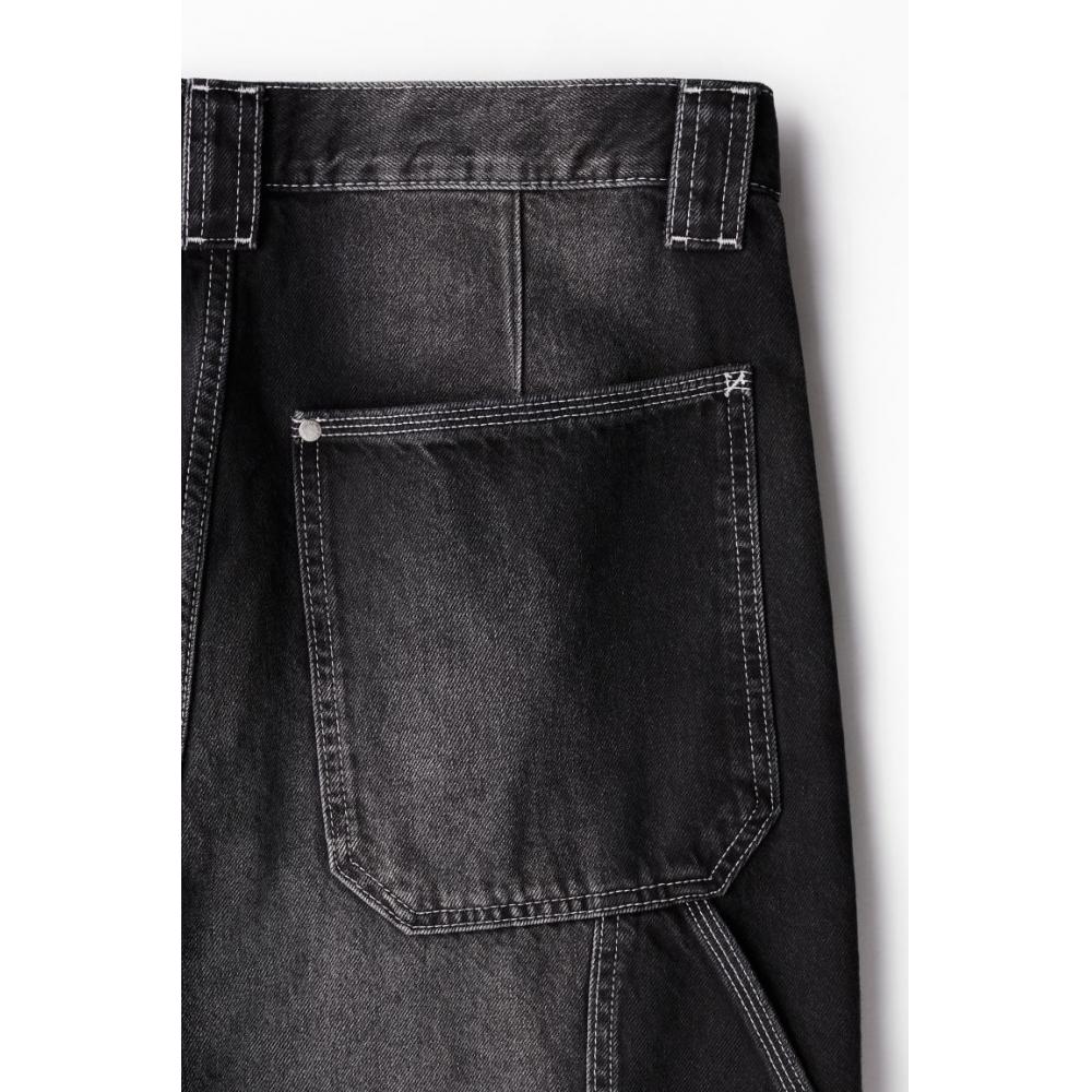 Джинсы HM Carpenter Baggy, черные