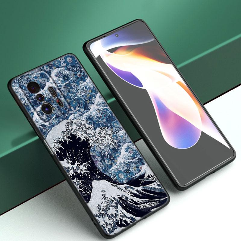 Чехол для телефона Japan Wave Anime Dragon для Xiaomi Mi A2 8 9 SE Note 10 10T 11 12 Lite 9T 11T 12S 12T Pro A3 6X 12X TPU черный чехол