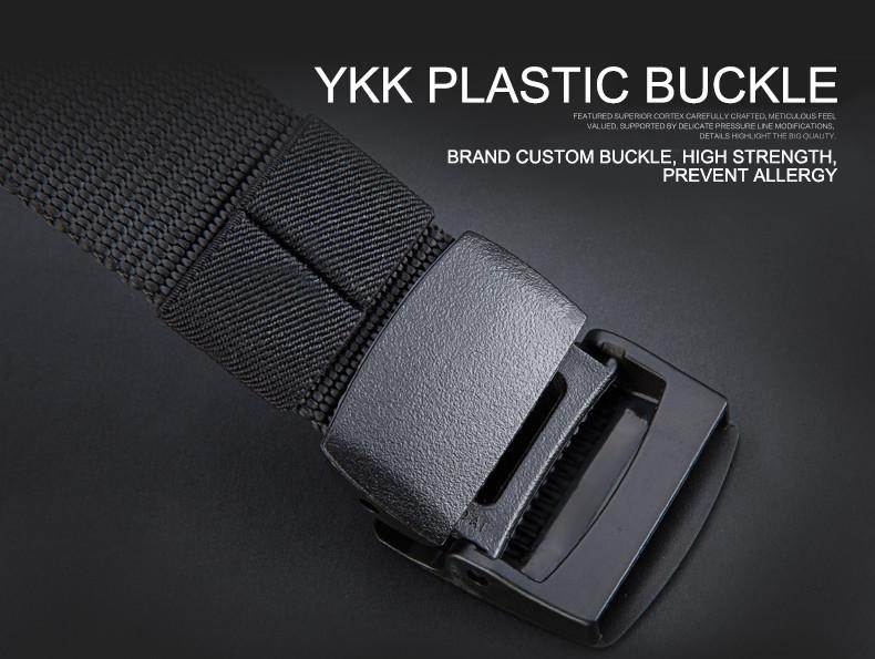 Мужской тактический ремень черного цвета с автоматической пряжкой быстрого сброса, из прочного нейлона, идеально подходит для спорта, повседневной носки, 120 см, унисекс, армейский тактический поясной ремень