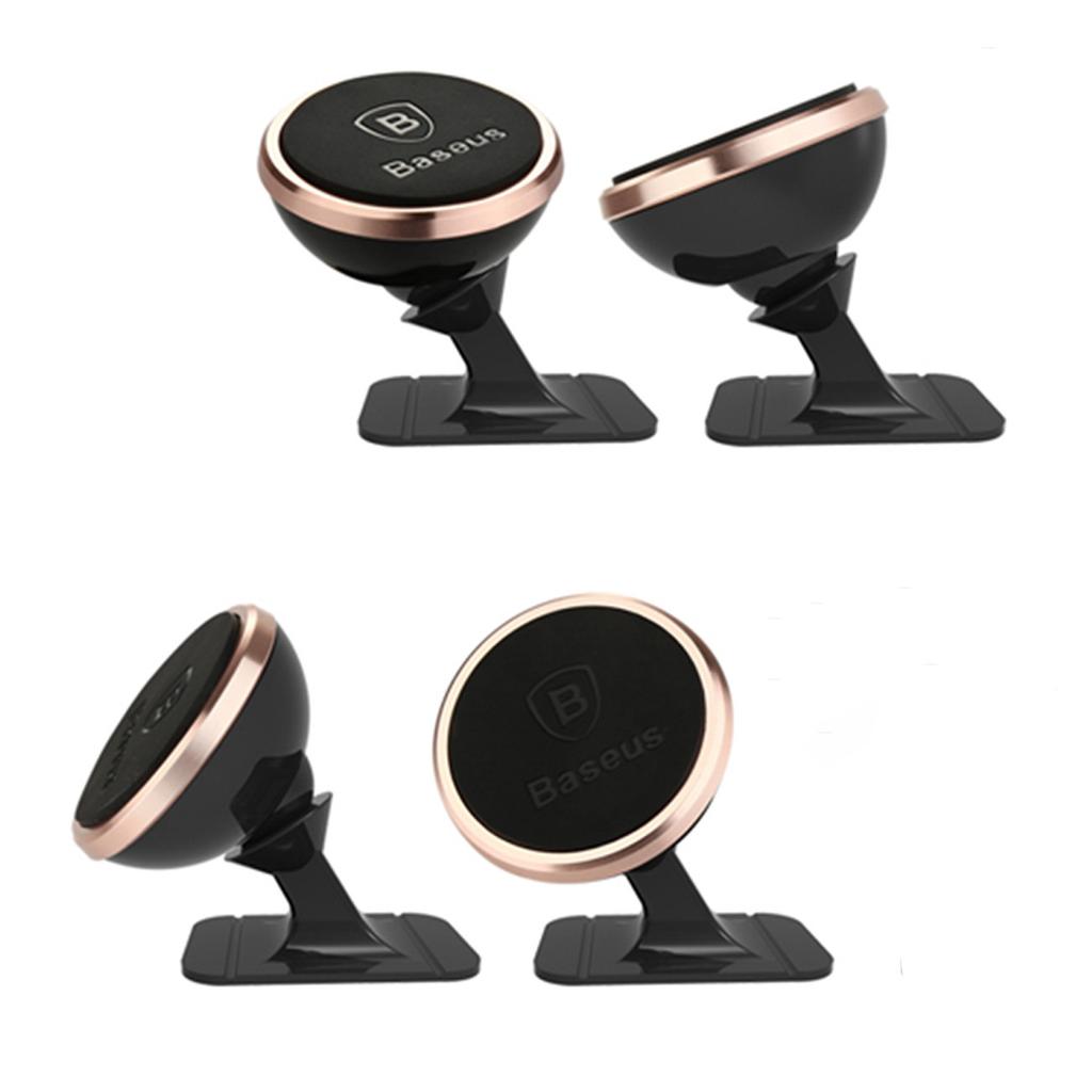 Baseus All-Angle Magnetic Dashboard Car Holder (International Model) - Silver