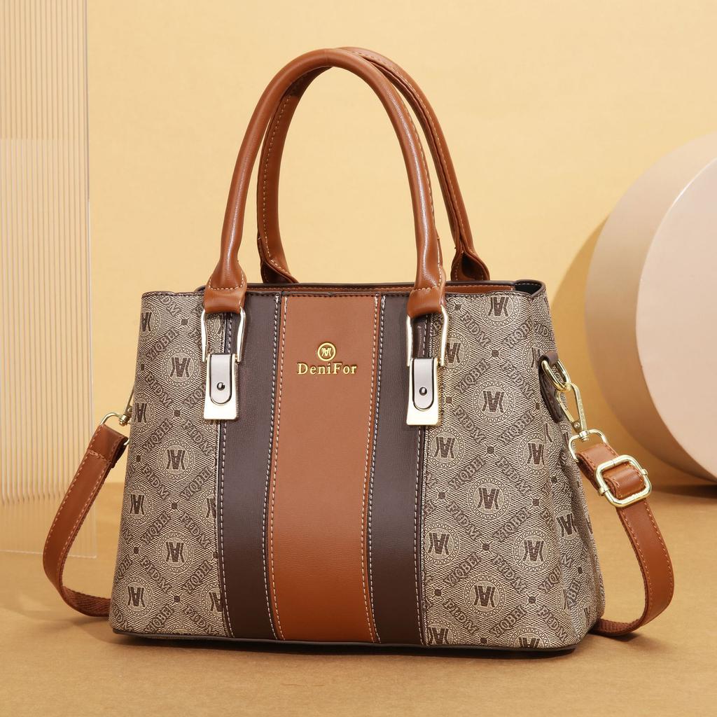 Large Capacity Women's Bag Retro Fashion Shoulder Messenger Bag High Sense Handbag Women's Tote Bag Women's Bag