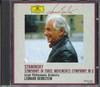 CD LEONARD BERNSTEIN - Stravinsky Symphony In Three Moveme POCG2414 POLY DOR Japan Classical Used