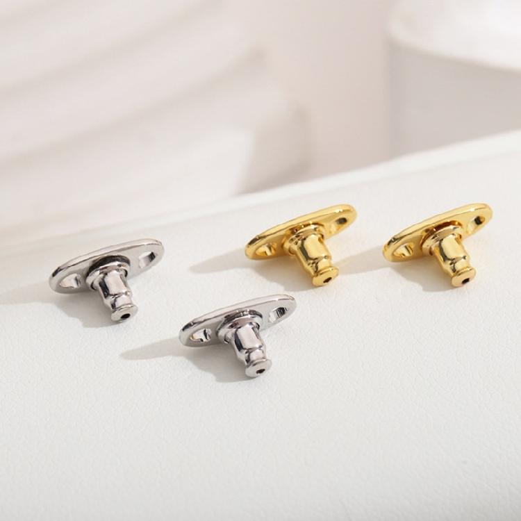 Sophisticated Earring Stabilizer Backs 4pcs Prevent Drooping Heavy Studs Adjustable Support For Sensitive Ears