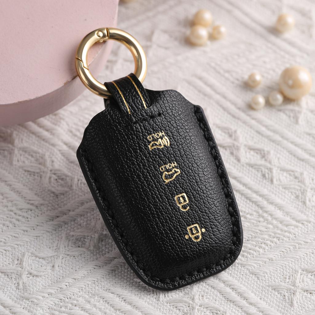 Индивидуализированный чехол для ключа подходит для автомобиля Beijing Hyundai ix45, ручная строчка, высококачественный защитный чехол для ключа, кольцо