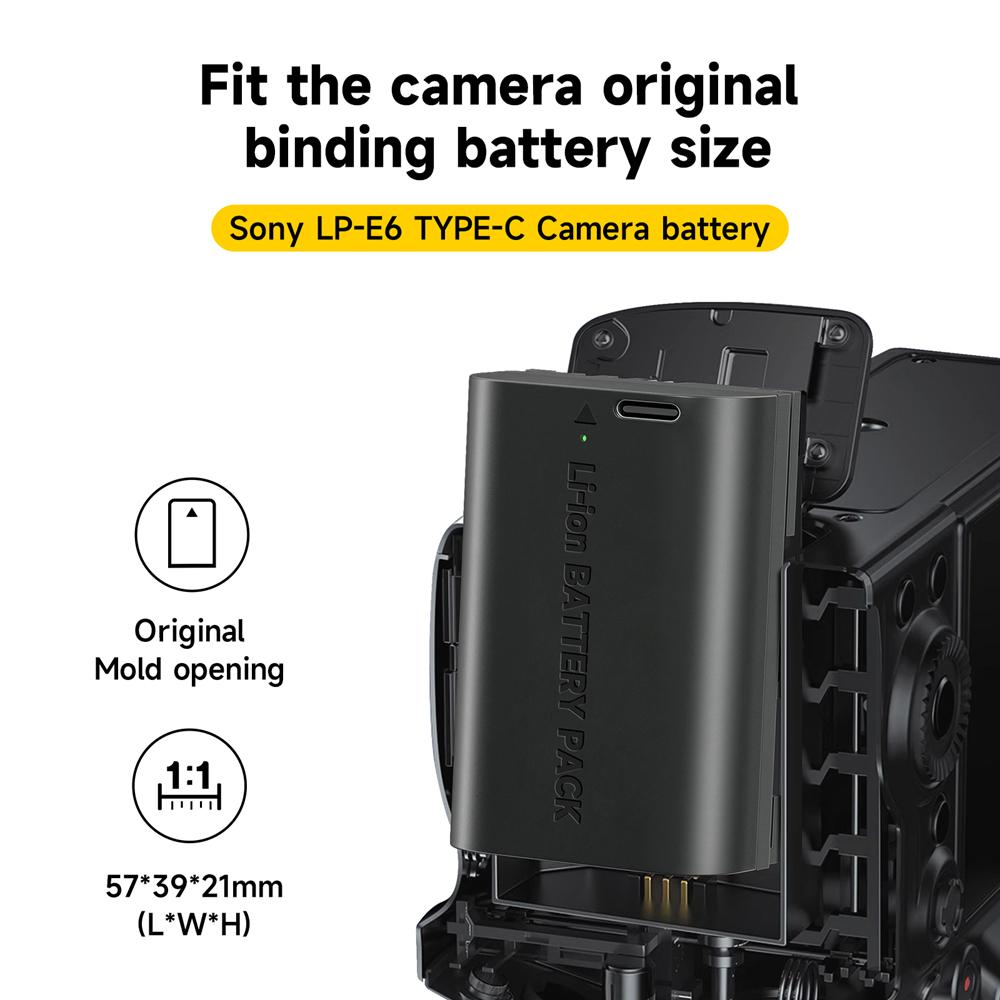 PALO 2400 мАч USB LP-E6 LP E6 LPE6 LP E6N Аккумулятор Akku для камер Canon 5D Mark II III 7D 60D EOS 6D 70D 80D EOS 5DS R