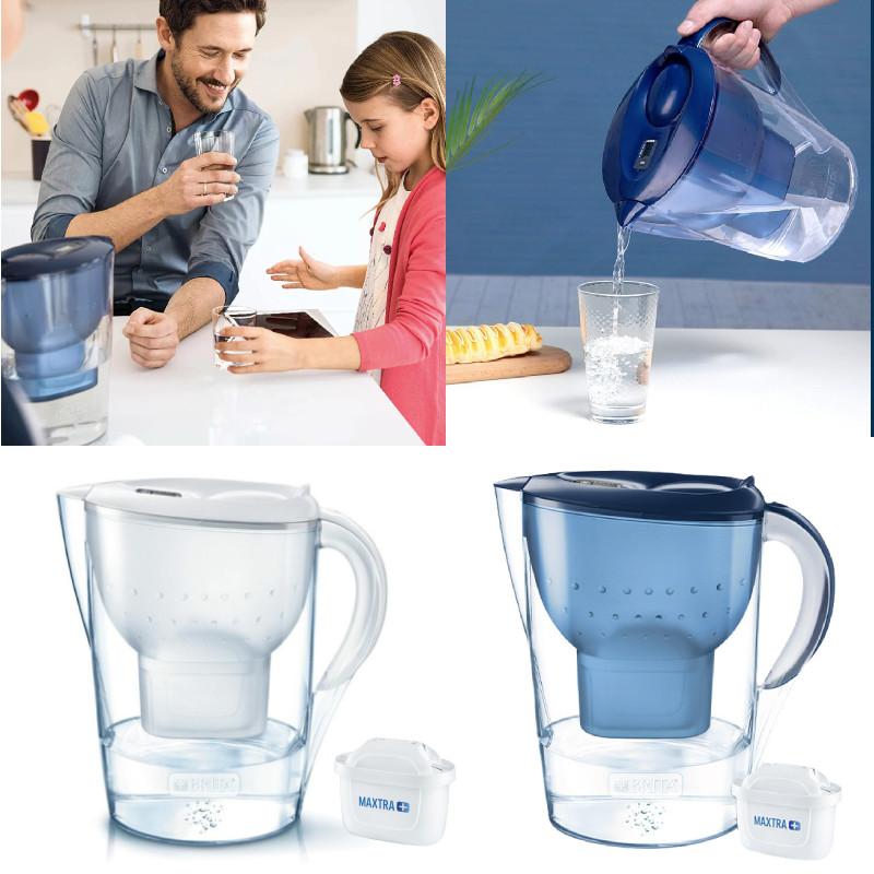 Кувшин для фильтрации воды Brita M3.5л Эффективная кухонная система очистки с фильтром из активированного угля