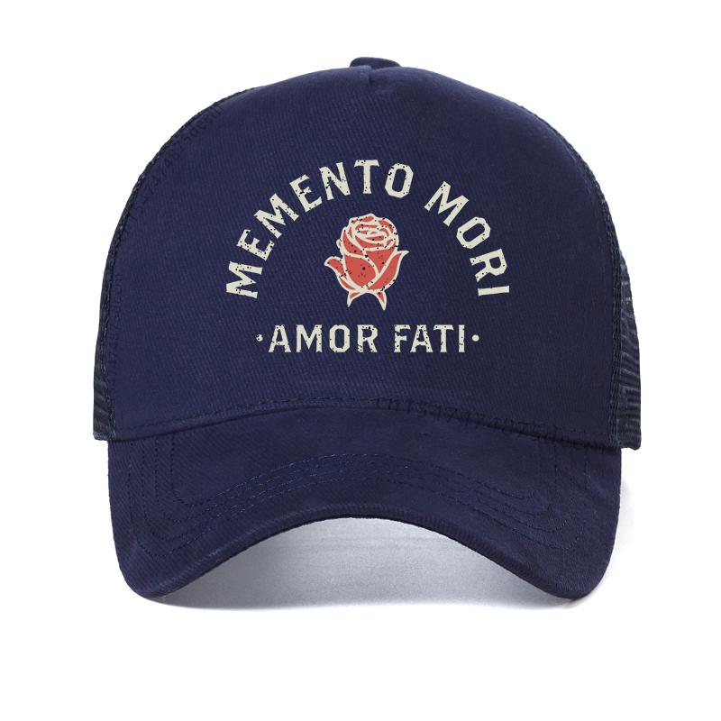 Шляпа-череп в стиле стимпанк Для мужчин Memento Mori Философия Стоицизм Amor Fati Бейсболка крутая шиповник Хип-хоп шляпы