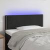 VidaXL LED Headboard Bedroom Furniture Single Bed Accessory Headboard Interior Black 3121516